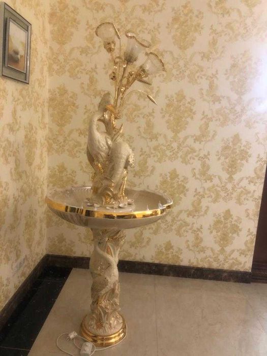 Фонтан для дома Ashura Италия 24 карата золото