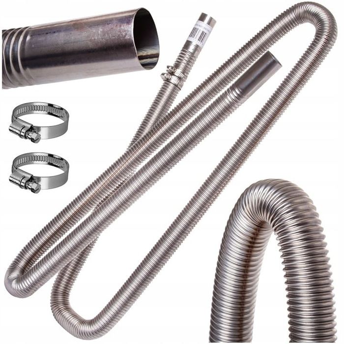 Teava de evacuare incalzitoare pe ulei Siroco, fi 24mm, lungime 200cm