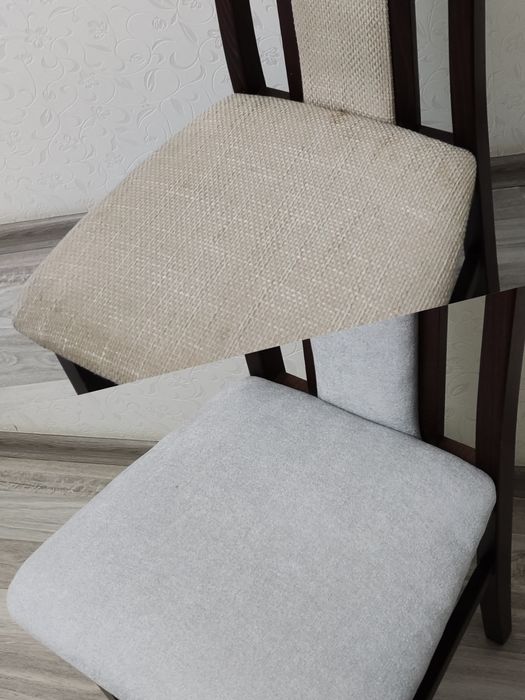 Перетяжка и ремонт стульев!