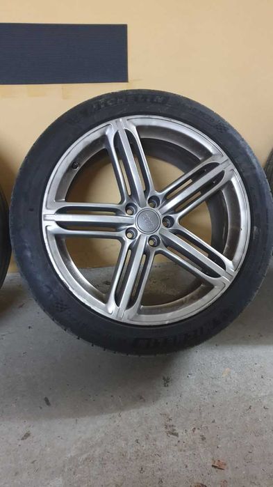 Оригинални Джанти Audi 20" 9J + 7 броя летни Michelin Pilot Sport гуми