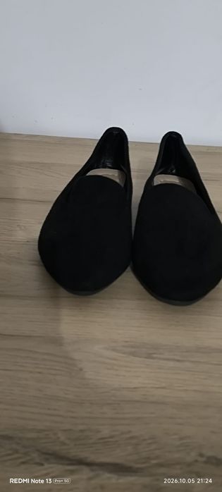Balerini din piele intoarsa