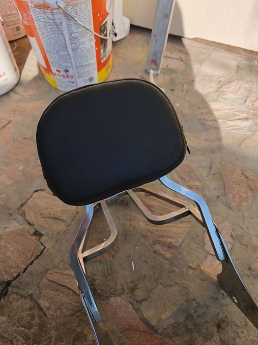 Sissy bar + spătar pasager (Honda Shadow / Dragstar / Vulc