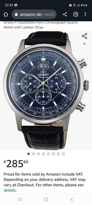 Ceas Orient Chronograph