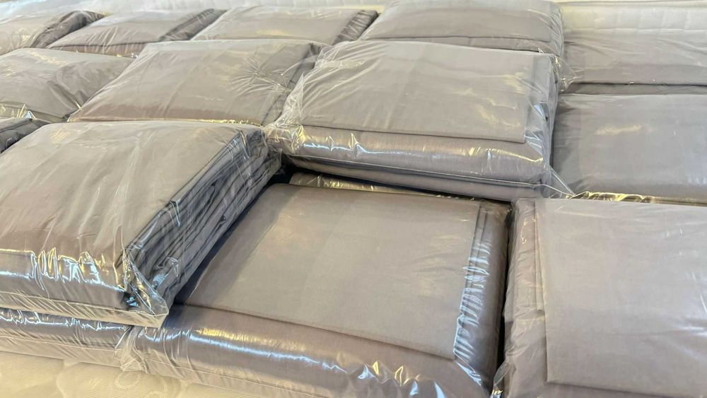 Pat metalic etajat BEL 8+2 saltele +set lenjerie complet–Super Oferta!