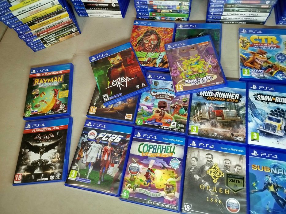 Диски на ps4 ps5 игры