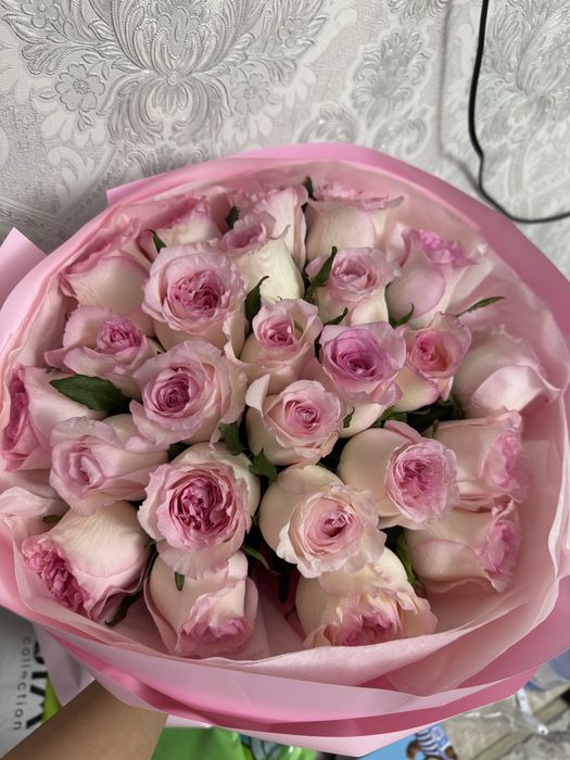 25 шт свежие розы