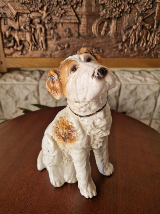 Рядка антикварна колекционерска немска порцеланова фигура Sitzendorf