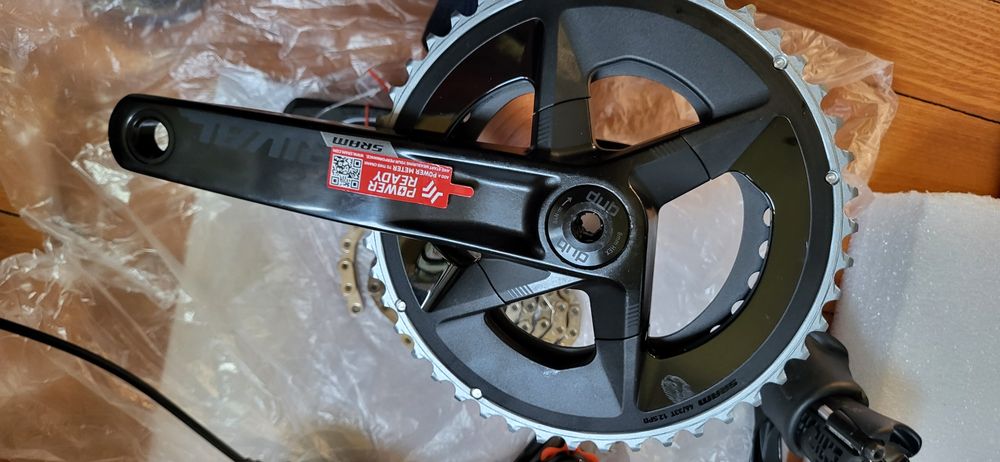 Vrând grupset sram Rival AXS 2x12 pe disc ,nou