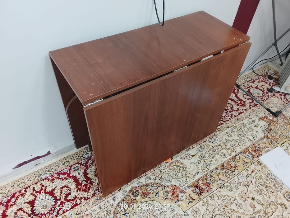 Стол  3 метра коричневый