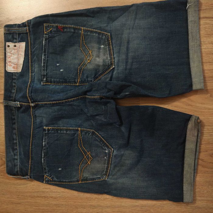 Мъжки дънки къси REPLAY 31