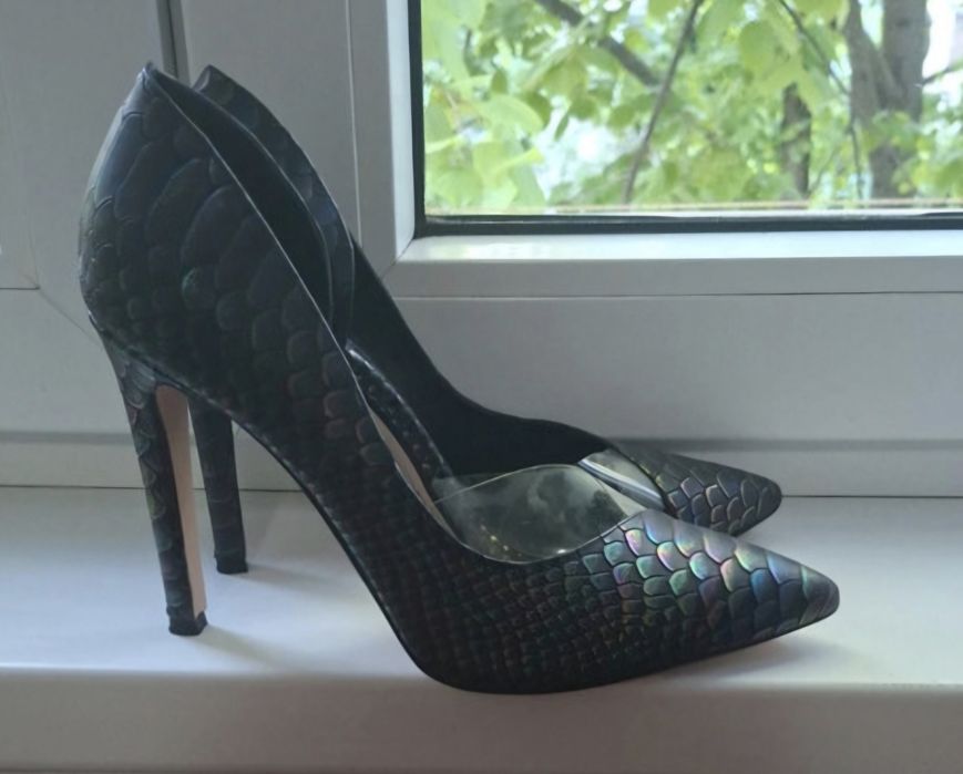 Stiletto, tocuri the fifth element( purtati o data), marimea 40