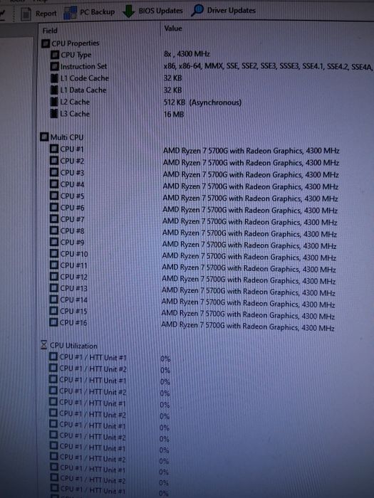 PC AMD Ryzen 7  5700G