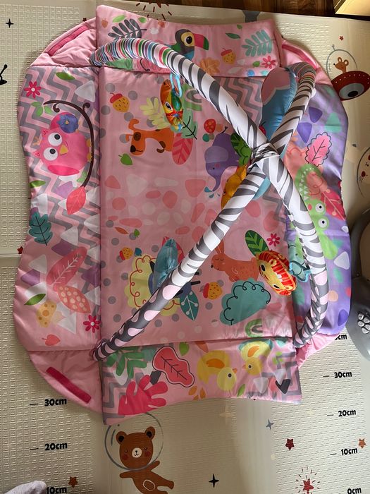 Бебешка активна гимнастика розова