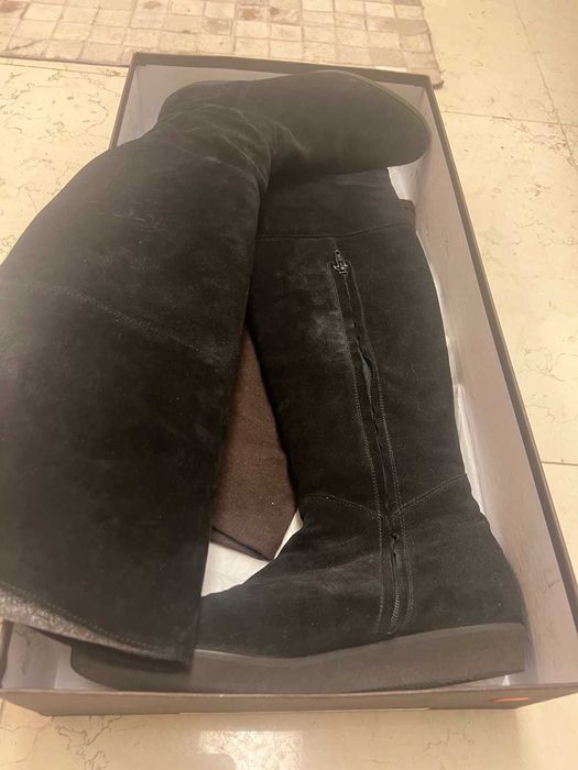 Черни Дамски Ботуши - Нови