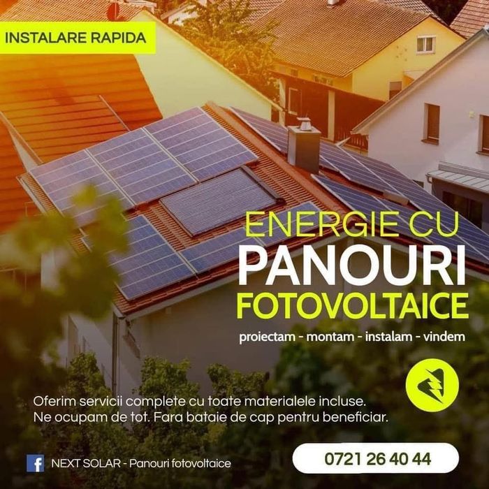 Montam panouri fotovoltaice la cheie