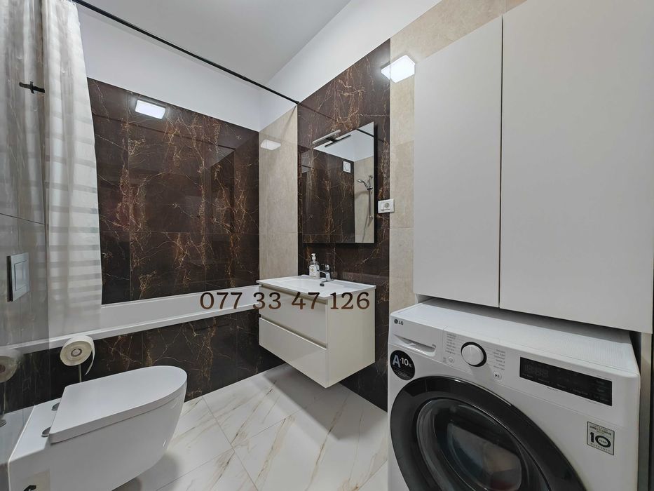 Inchiriez apartament 3 camere +parcare subterana+ piscina, la Future Residence
