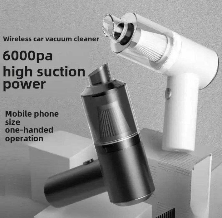 3в1 беспроводной автомобильный пылесос