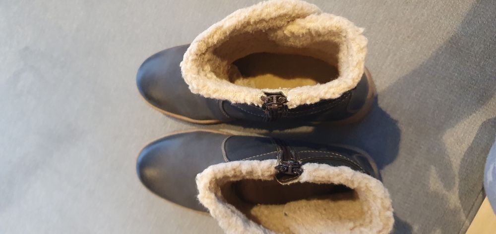 Ghete piele nabuc marime 36