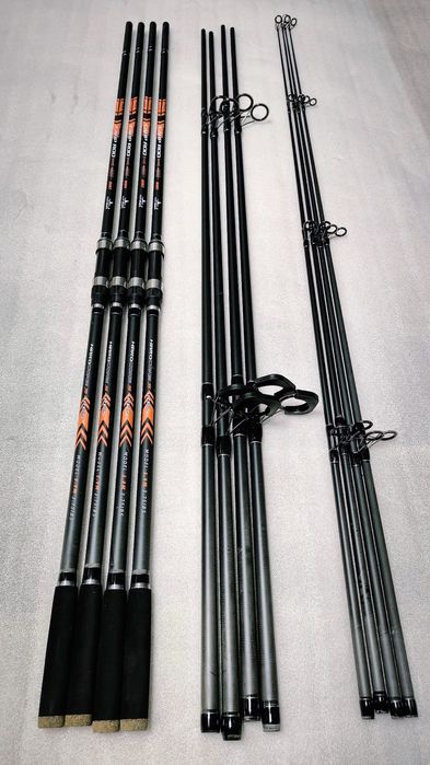 SET 4 Lansete CRAP EastShark 3 SEGMENTE 3.90M 3.75LBS