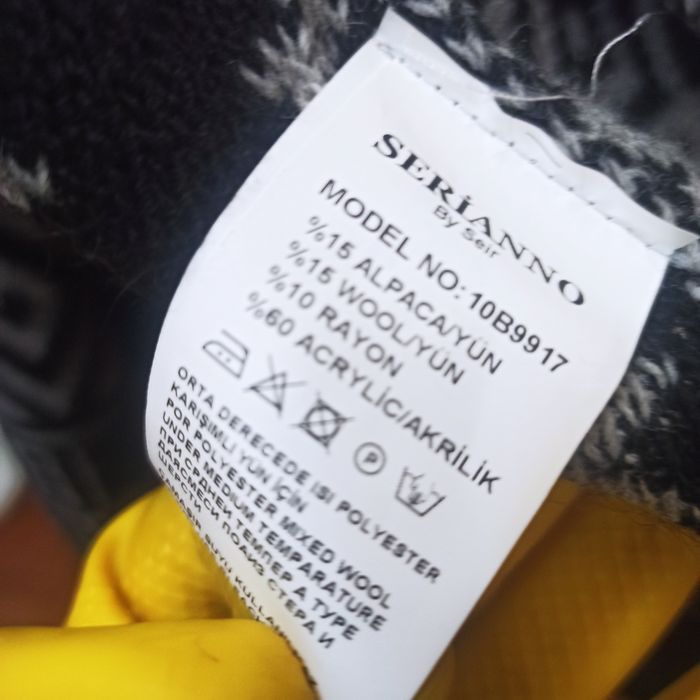 Пончо альпака-шерсть, натуральный, современный красивый тёплый, Турция