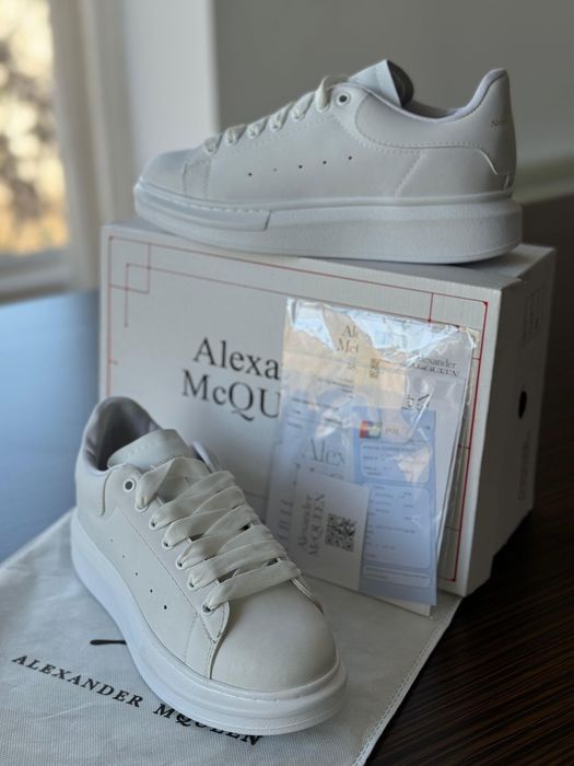 Adidasi Alexander McQueen Full White