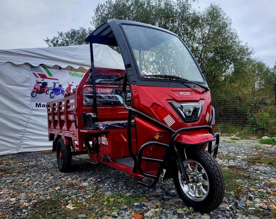 Triciclu electric , RDB xm-klass , fara permis , garantie , rate