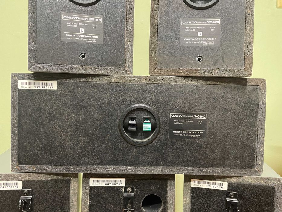 Тонколони ONKYO 6.0 домашно кино 6x100W / 6 Ohm