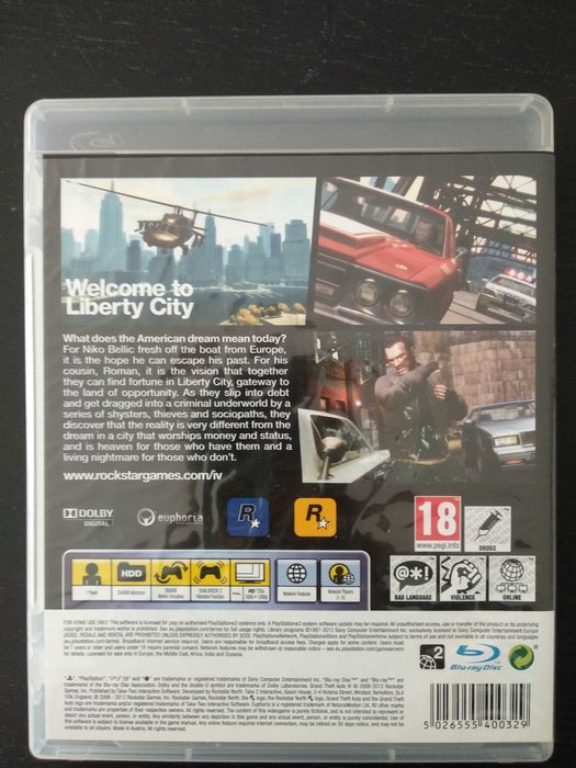 Grand Theft Auto IV PS3