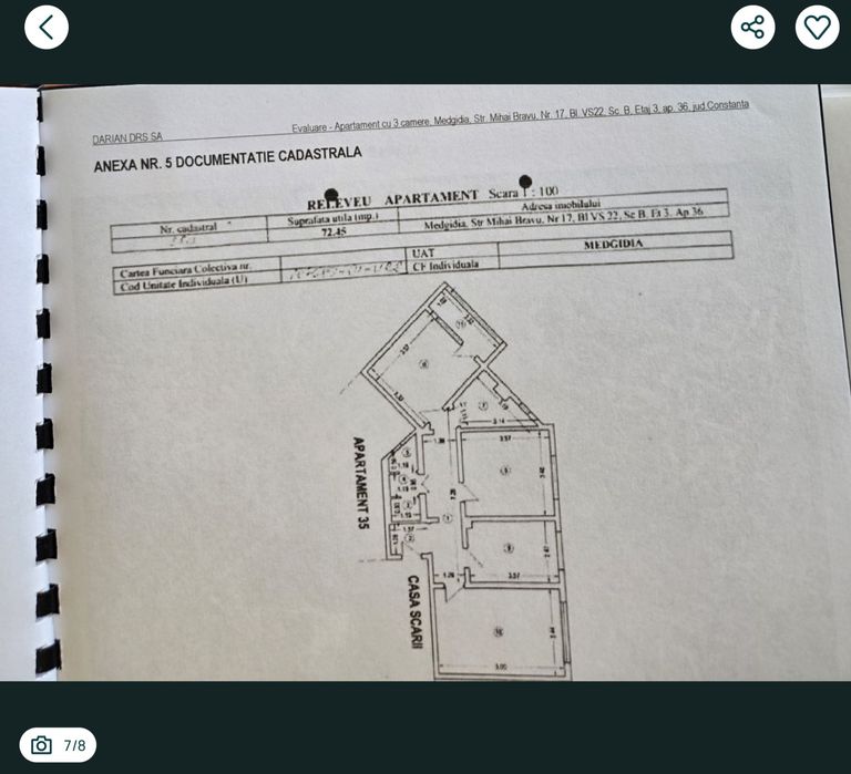 Apartament de vânzare