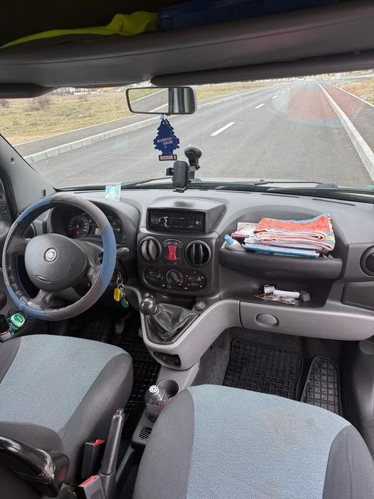Fiat Doblo 2.0 Diesel 105 CP – 5 locuri – Spațioasă – Acte OK