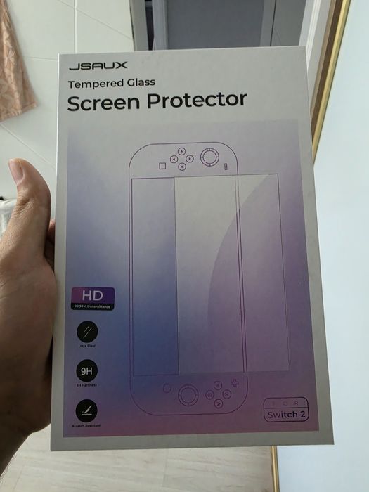 Защитное стекло от nintendo switch 2