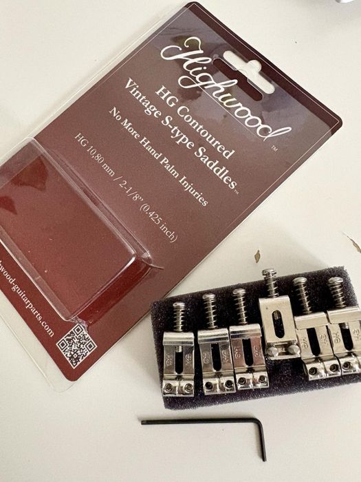 Highwood седла за стратокастър китара saddles strat guitar