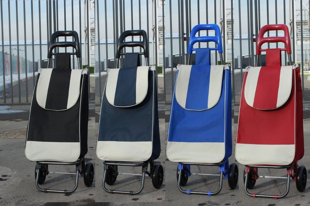 ОПТОМ: Сумки - Тележки Хозяйственные для Бабушек в Алматы / ГАРАНТИЯ