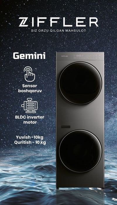 Стиральная машина Gemini 10/10 kg