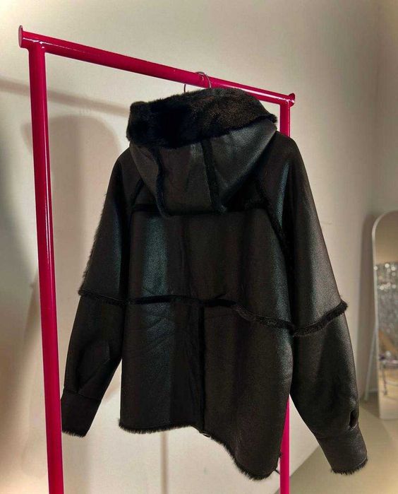 Шубка/кожаная дубленка (двустороння модель)