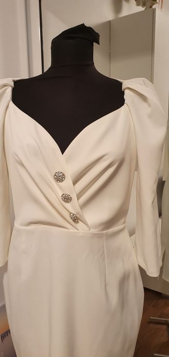 Rochie noua, cu eticheta, ivoire marimea 40