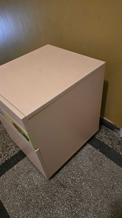 Контейнер на колелца, розов, 45/50/59 см