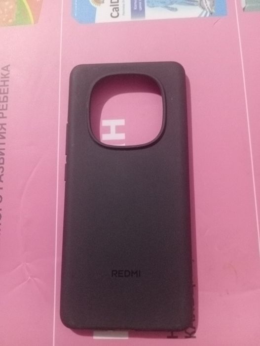 Чехол на redmi note 14 серый