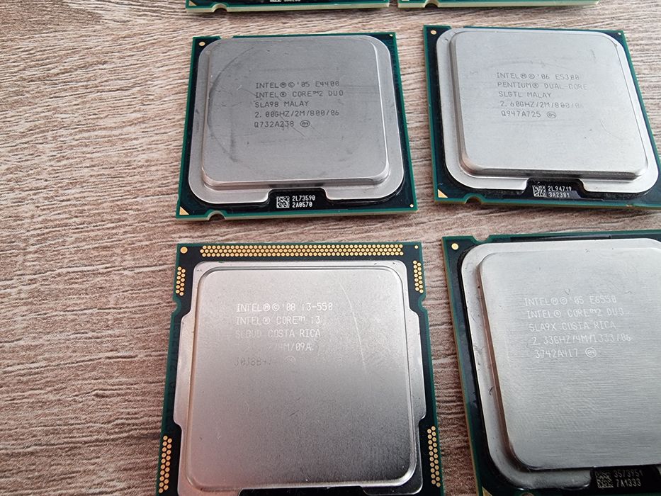 Lot 7 procesoare intel LGA775