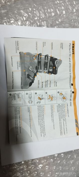 Продават се  запазени  ски  обувкu SALOMON  X WAVE