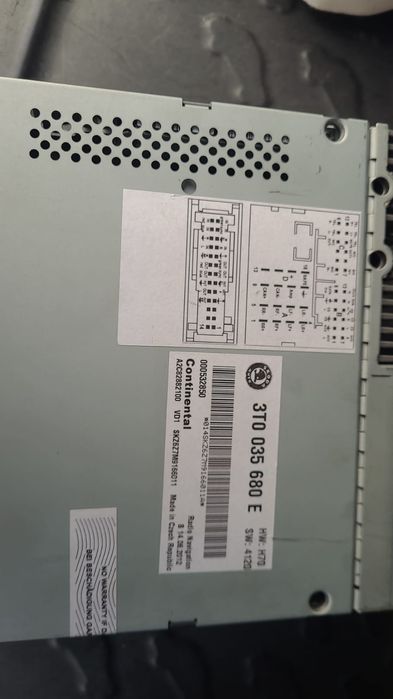 Vând navigație skoda Octavia 2012