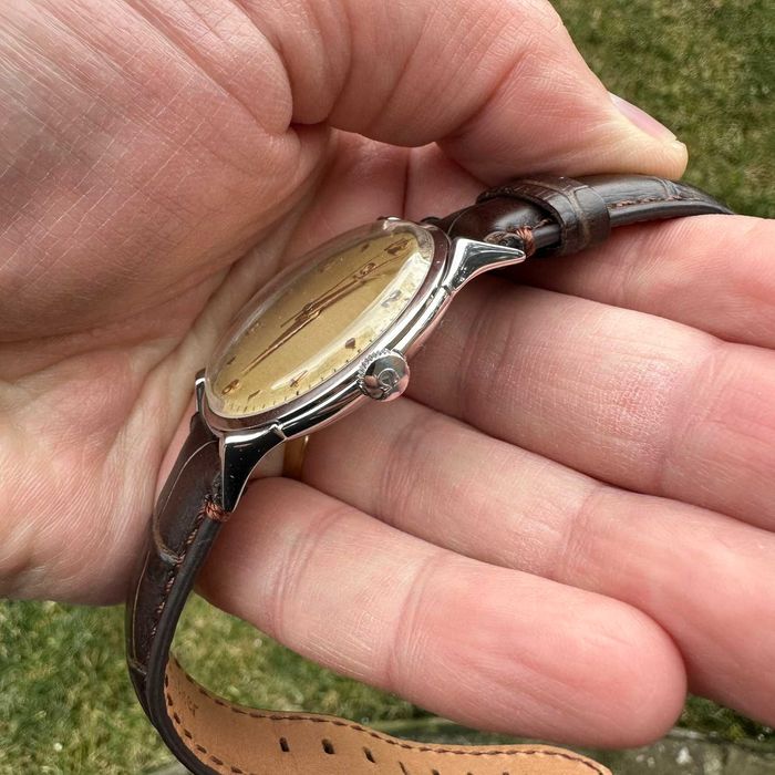 Ceas Omega Vintage, cca anii '50, mecanism mecanic, model foarte rar