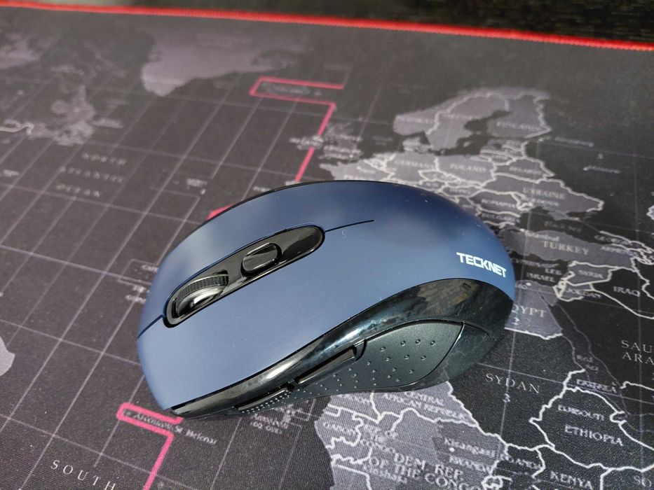 Mouse Wireless, Acumulator, 3 moduri conectare, 4800 DPI, NOU