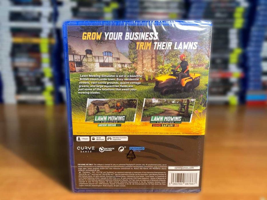 Новый Lawn Mowing Simulator: Landmark Edition PS5/ Симулятор Пс5