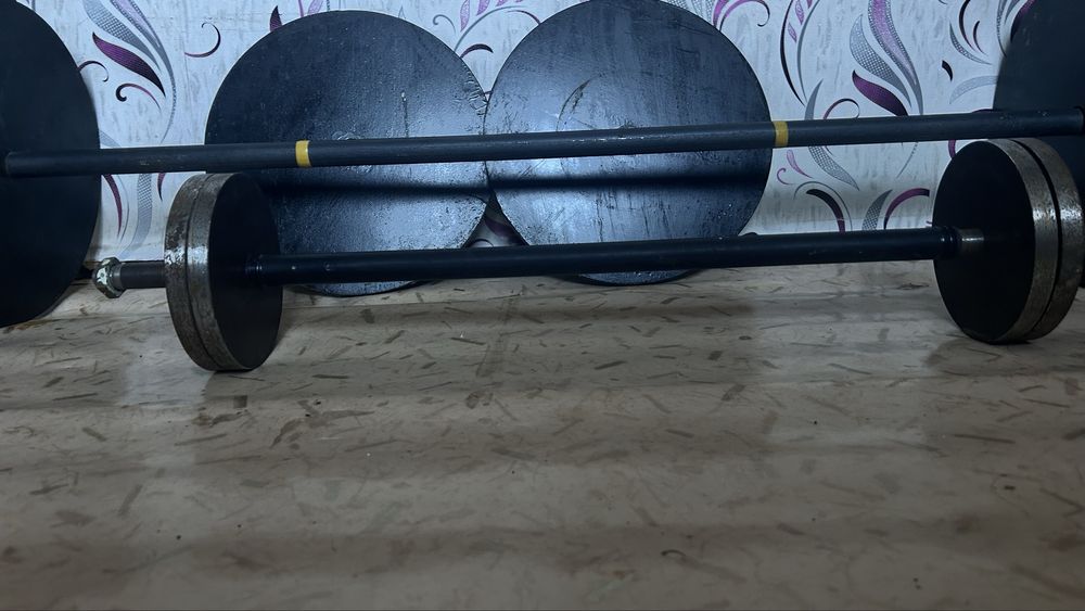 Продам штангу + лежак