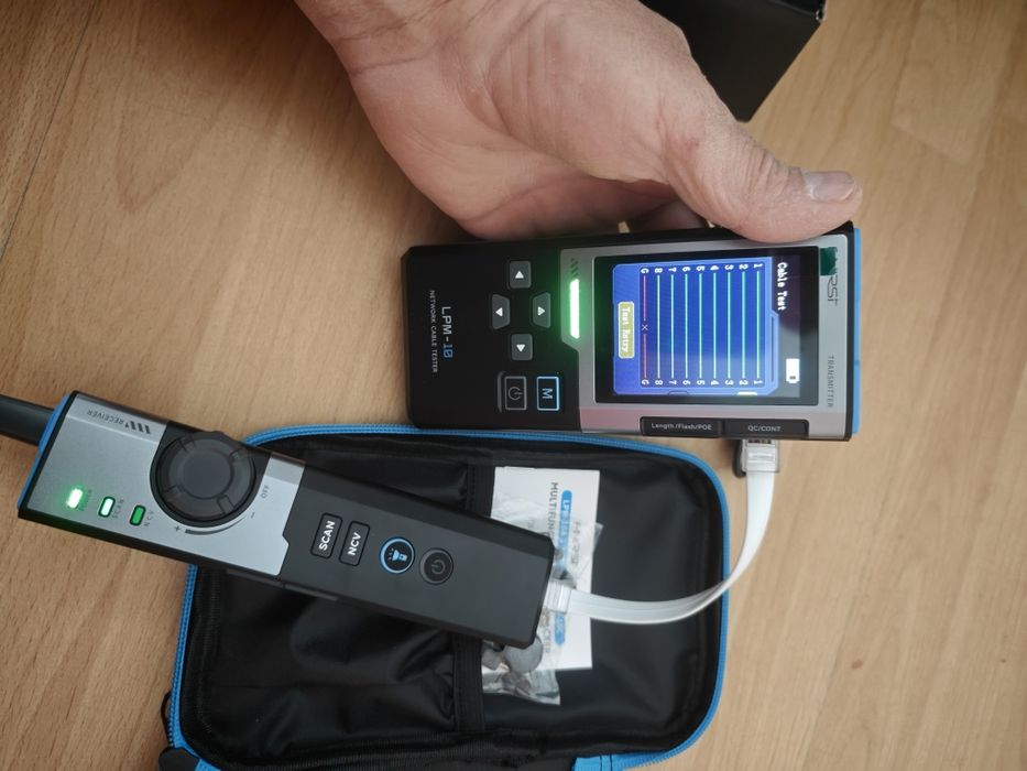 Fnirsi Lpm-10 networxk cable tester тестер за Rg45 кабели к.к. Златни ...