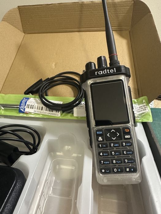 Radtel RT-950 Pro Transparent GPS APRS Walkie Talkie  Ham Radio Bluetooth app programming 10w Ham radio