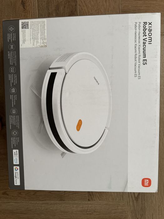Новый робот пылесос Xiaomi Robot Vacuum E5