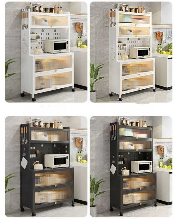 Changdan himoyalangan, oshxona bufeti|yuqoriga ochiladigan eshik