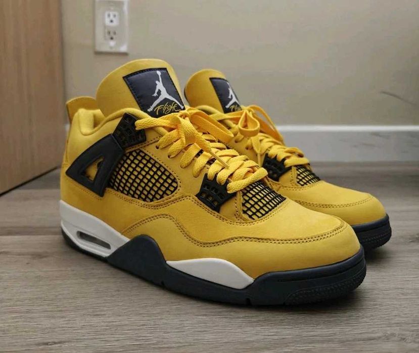Jordan 4 Yellow Lightning (40) FULLBOX PREMIUM| Livrare  cu verificare